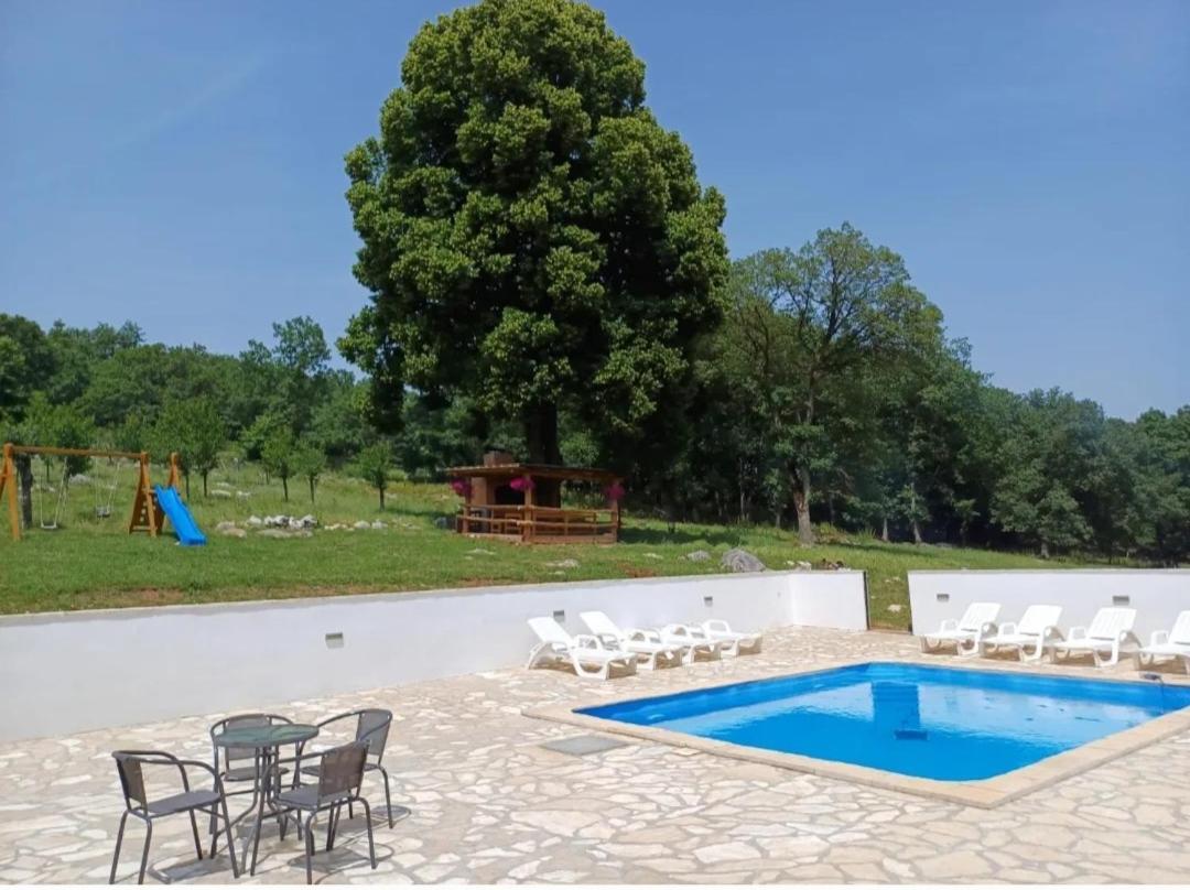 Farma & Apartmani Opg Sasa Delic Korenica Exterior foto